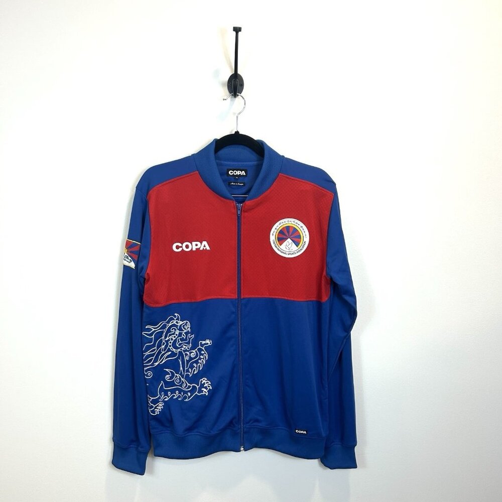 Copa Tibet Training Jacket Men’s Size‎ Medium Full Zip Embroidered